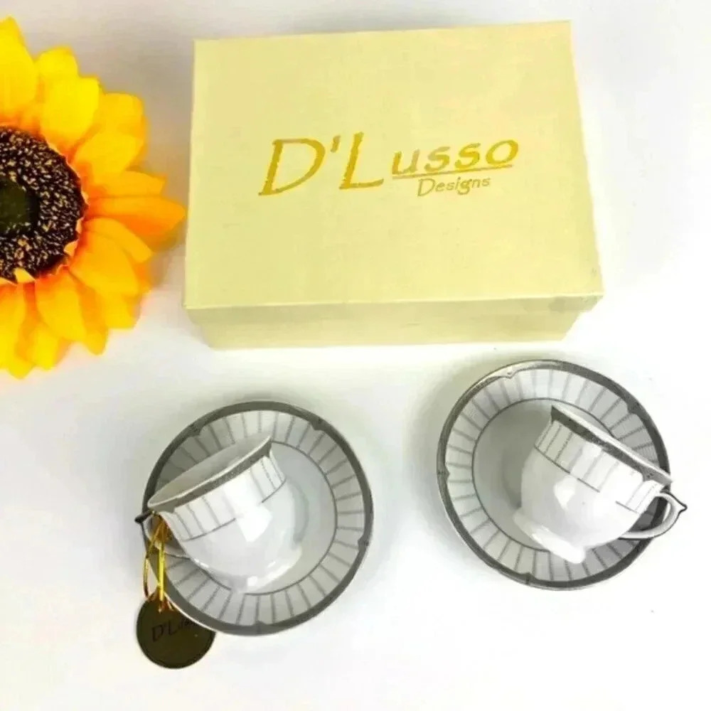 D’Lusso Design mini Coffee Cup Set - Picture 4 of 8